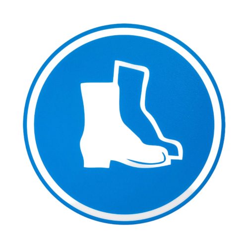 SAFETY SHOES' FLOOR SYMBOL 500mm