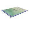 Fold Up Display Board, A4, blue, open on the top