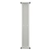 Wall mounted holder A3 empty, steel, for 10 display boards, with 4 plugs