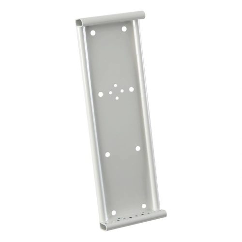 Wall mounted holder A5 empty, steel, for 10 display boards