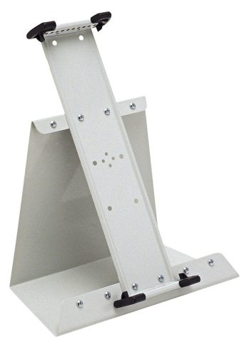 Table stand A4, metal, empty, for 10 display boards