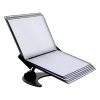 3D table stand, metal + 10 display boards, black