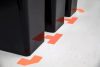 GEToolbox® L Shape Flexible Floor marking  25 mm ORANGE