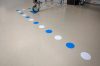 GEToolbox® DOT Shape Massive Floor Marking 50 mm