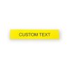 GEToolbox®  I  SHAPE FLOOR MARKING CUSTOM TEXT  YELLOW