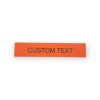 GEToolbox®  I  SHAPE FLOOR MARKING CUSTOM TEXT  ORANGE