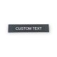 GEToolbox®  I  SHAPE FLOOR MARKING CUSTOM TEXT  BLACK