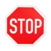 "STOP-SIGN" FLOOR SIGN 300 mm