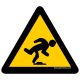 "TRIPPING HAZARD" FLOOR SIGN 300 mm