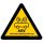 "WARNING! AGV TRUCKS OPERATING IN THIS AREA!" FLOOR SIGN 300 mm