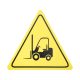 "WARNING! FORKLIFT TRUCKS" FLOOR SIGN 500 mm