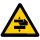 WARNING OF HAND INJURIES' FLOOR SIGN 500 mm