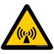 " WARNING OF NON-IONIZING RADIATION" FLOOR SIGN 500 mm