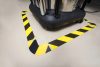 Durable Floor Marking Tape 25mm x 50m YELLOW/BLACK