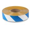 Durable Floor Marking Tape 50mm x 50m BLUE-WHITE