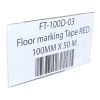 GEToolbox® Label Holder 67mm x 600mm Adhesive 50 pcs 