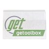 GEToolbox® Címketartó 50mm x 100mm Magnetic 50 pcs