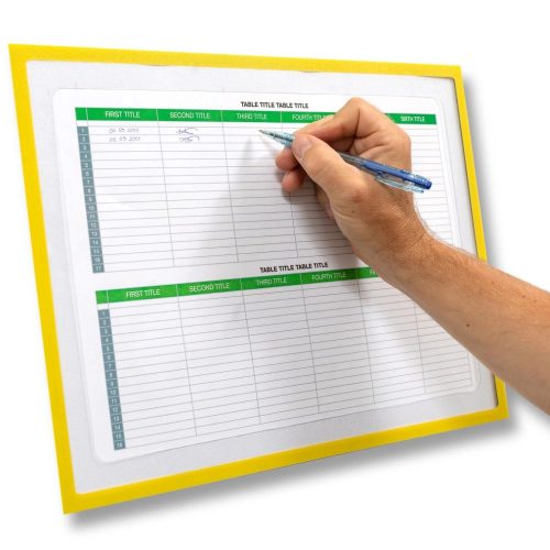 GEToolbox® "LITE" CUT-OUT Document Holder A4 BLACK