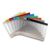 "QUICK CHANGE" Adhesive Document Holders Cut-Out A3 Landscape BLACK